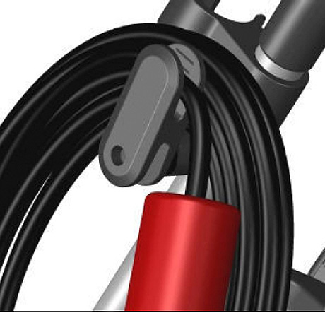 Fixation rapide du câble d'alimentation secteur