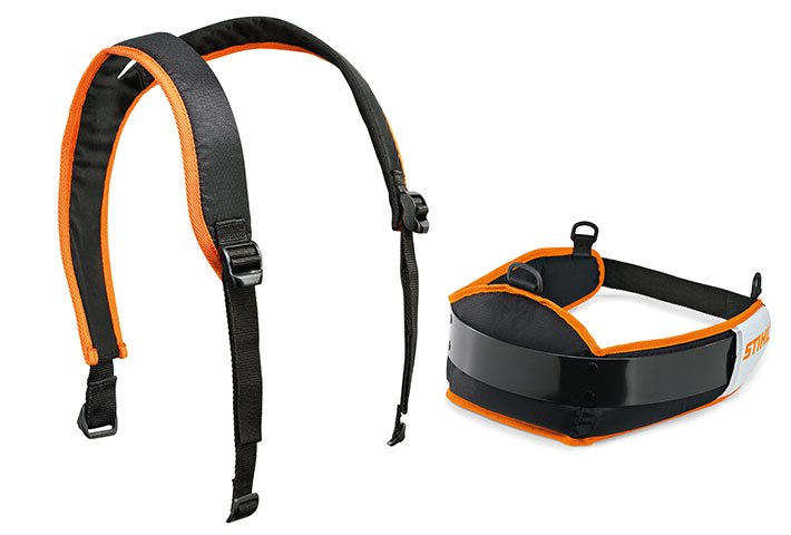 Ceinture pour batterie avec harnais