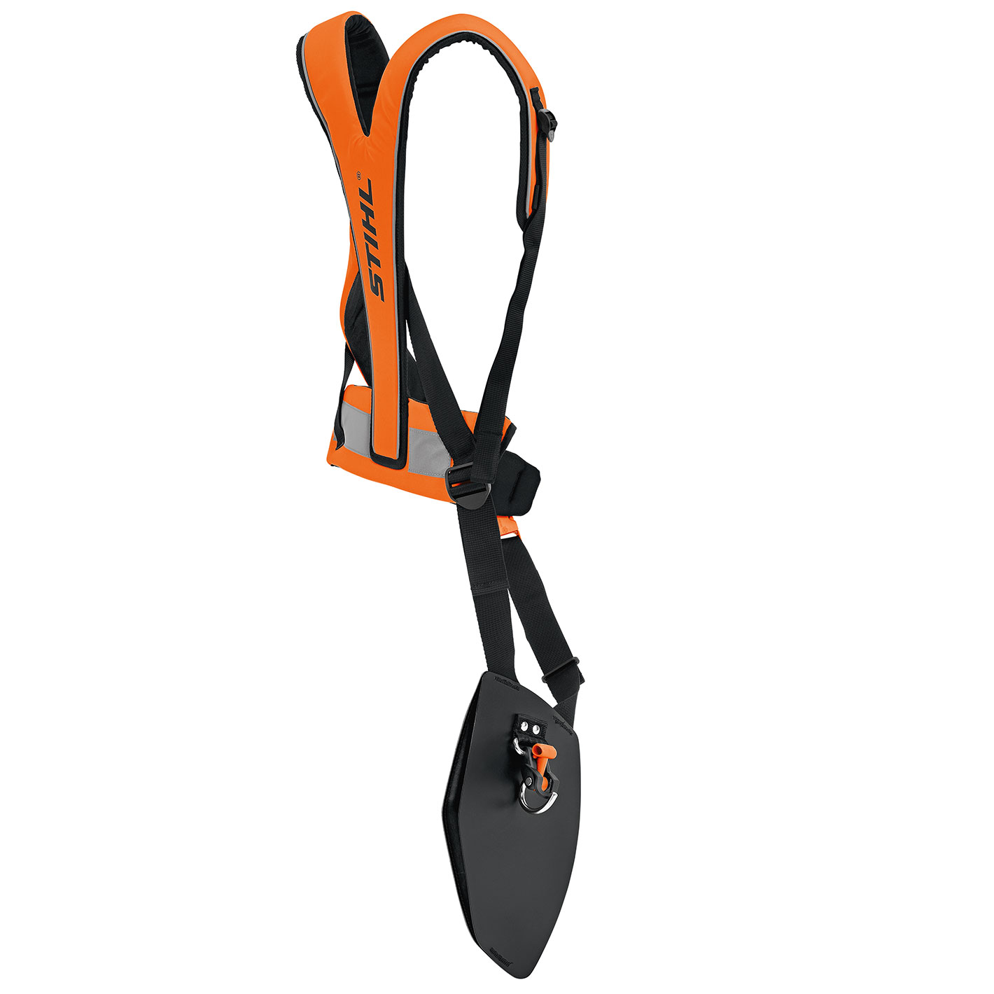 Harnais universel ADVANCE PLUS orange fluorescent