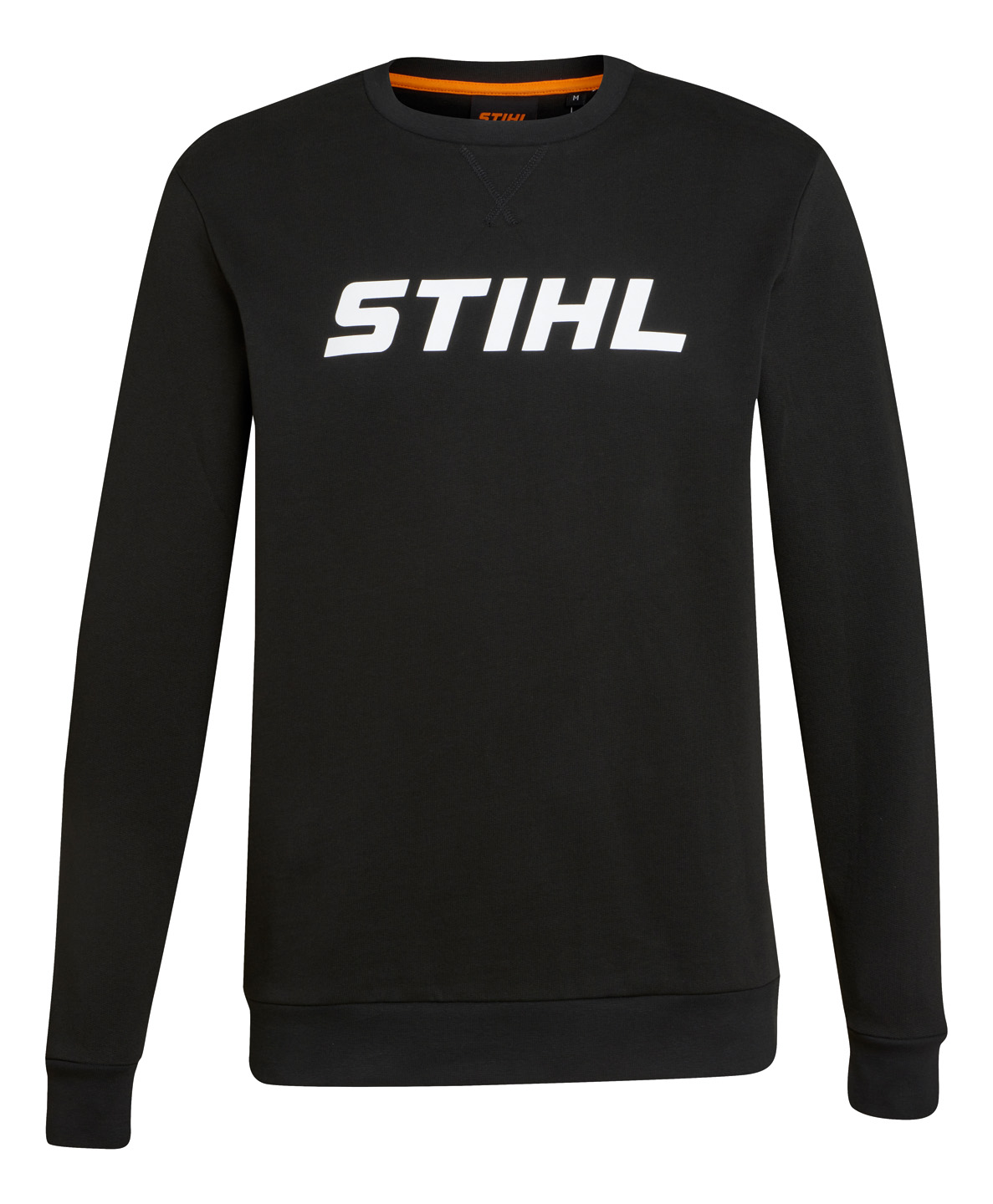 Sweat-shirt LOGO WHITE noir