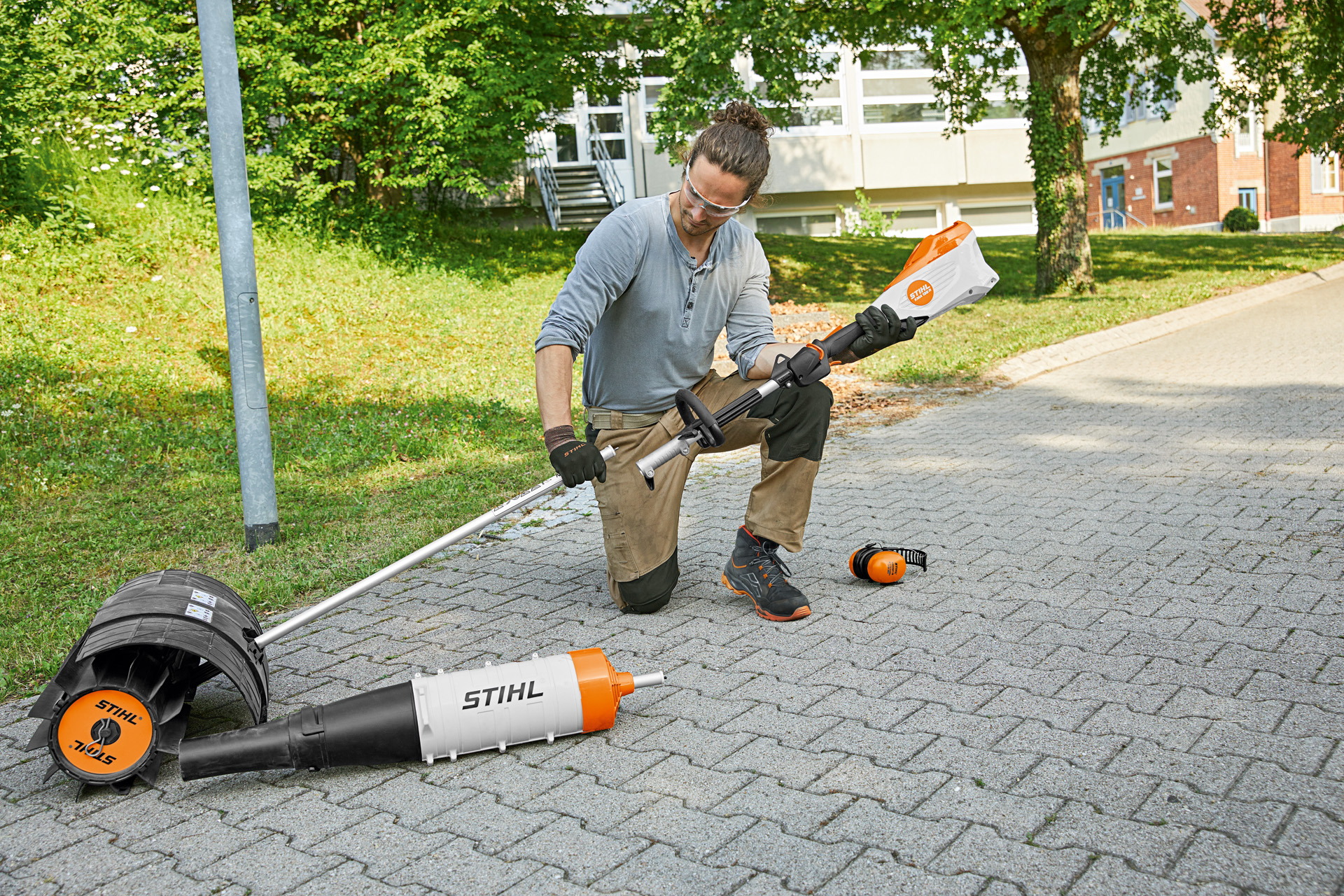 Moteur combi sur batterie STIHL KMA 135 R