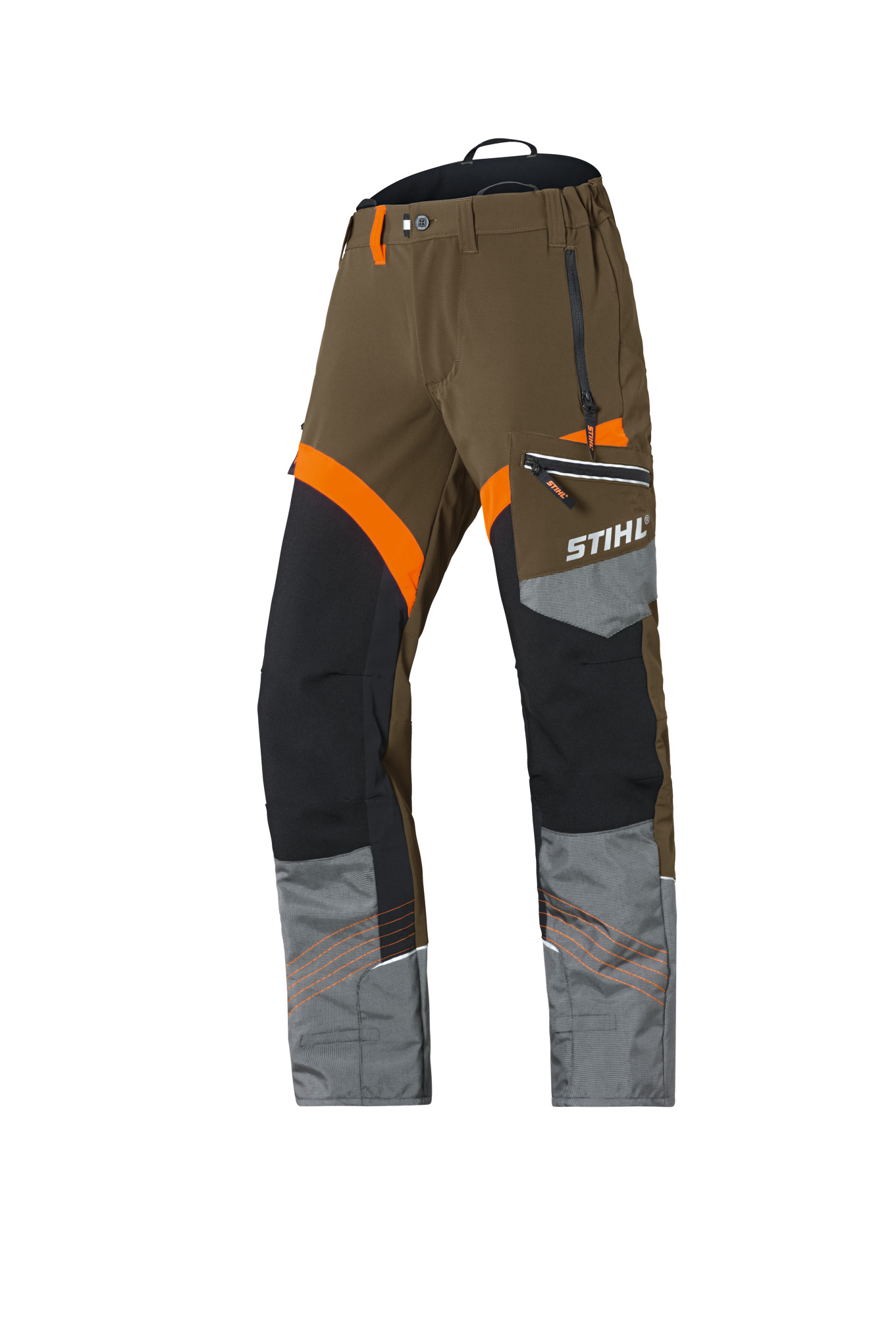 Pantalon d'escalade ADVANCE X-CLIMB, sans protection anti-coupures