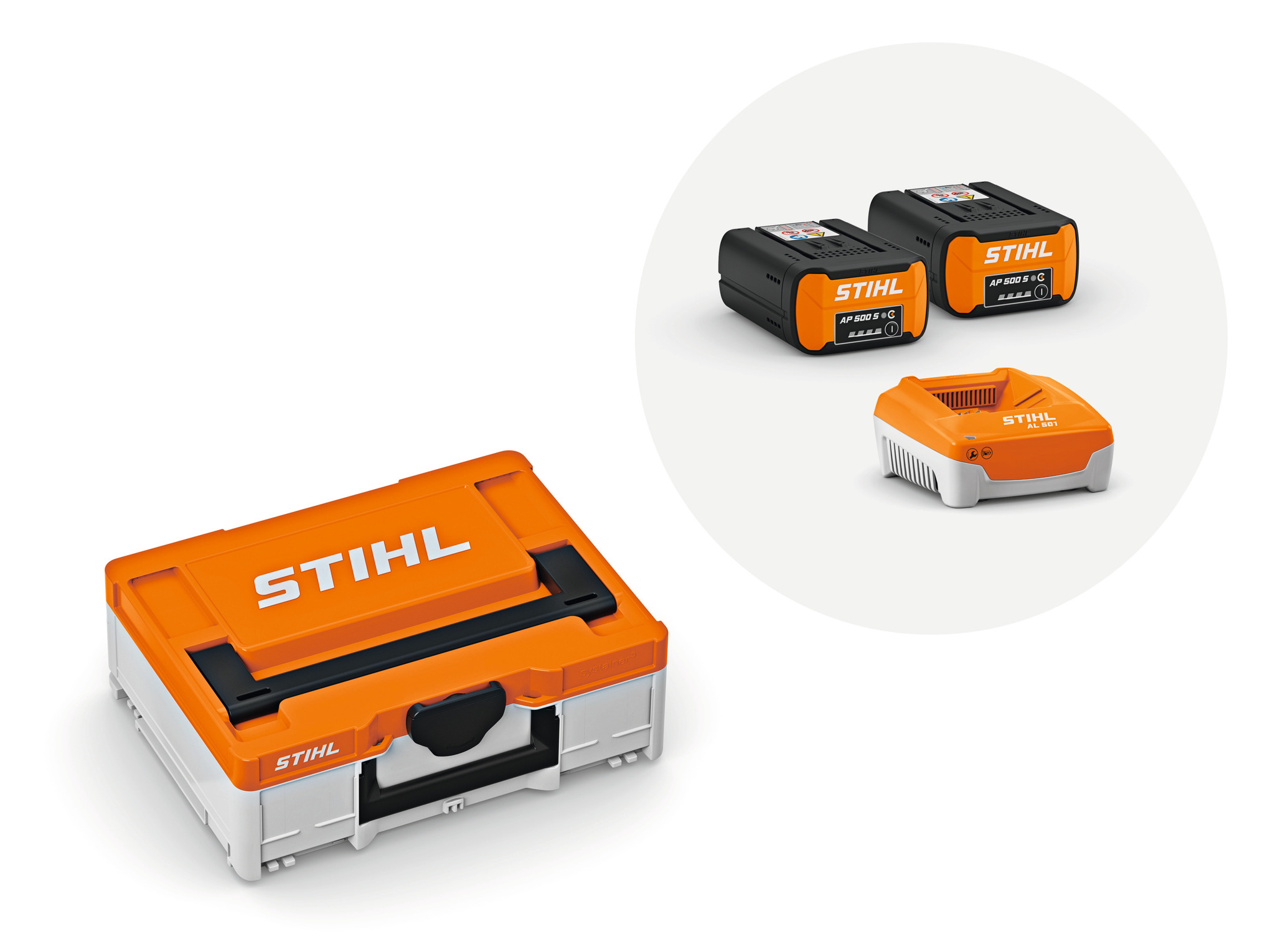 Power Box S avec 2 batteries AP 500 S et 1 chargeur AL 501