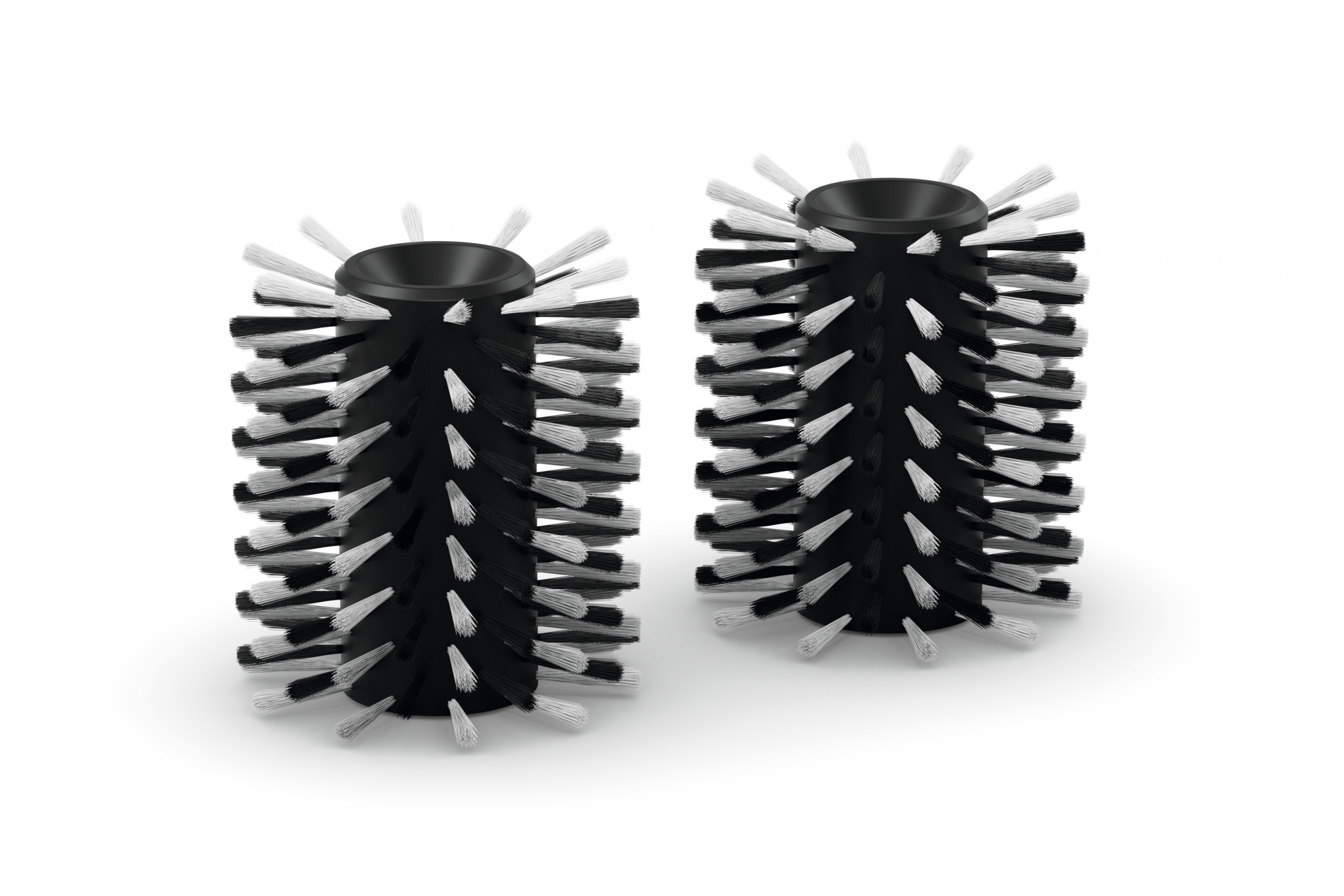 Brosses souples pour la brosse-rouleau rotative