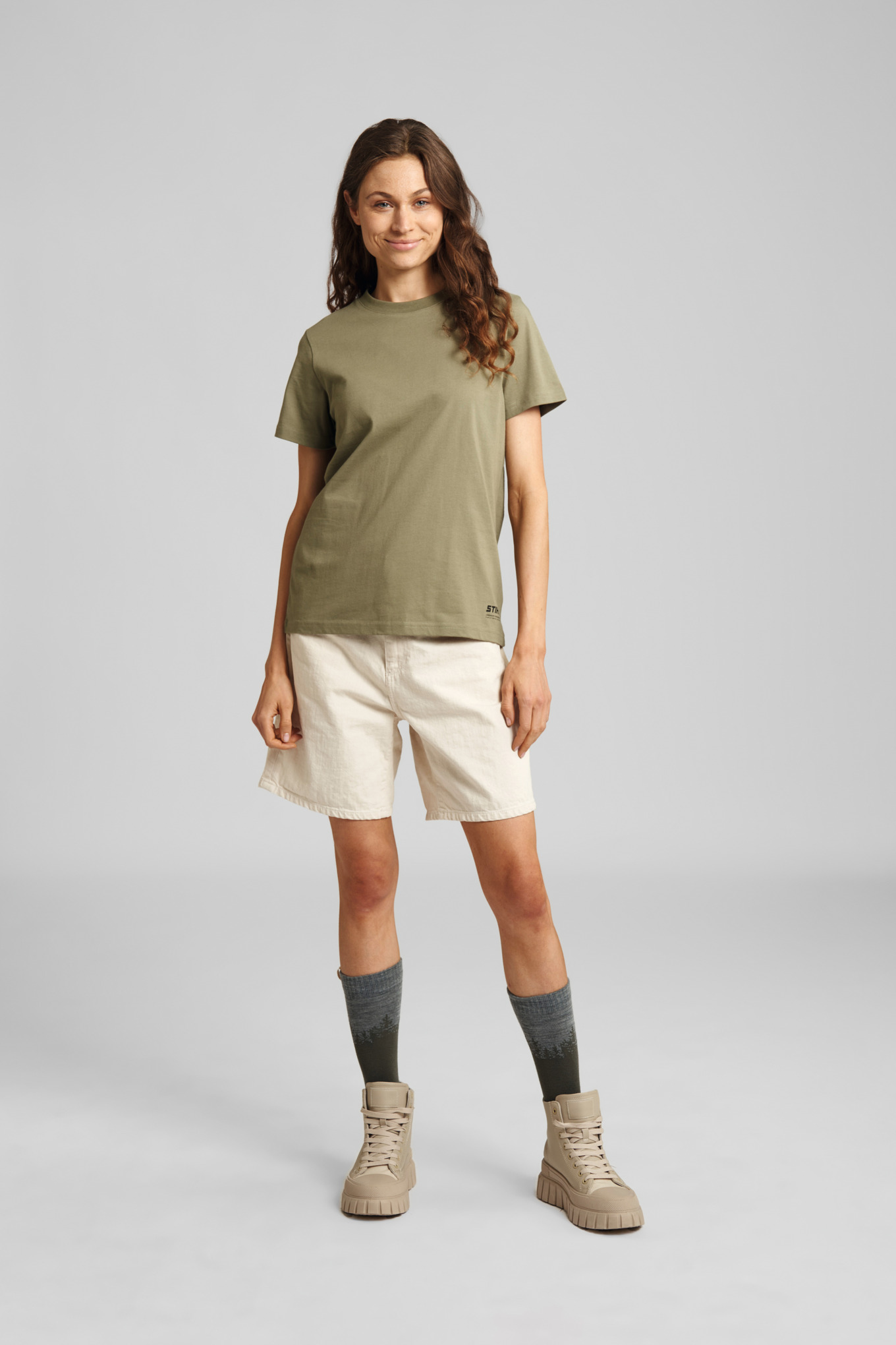 T-shirt sustainable basic femme