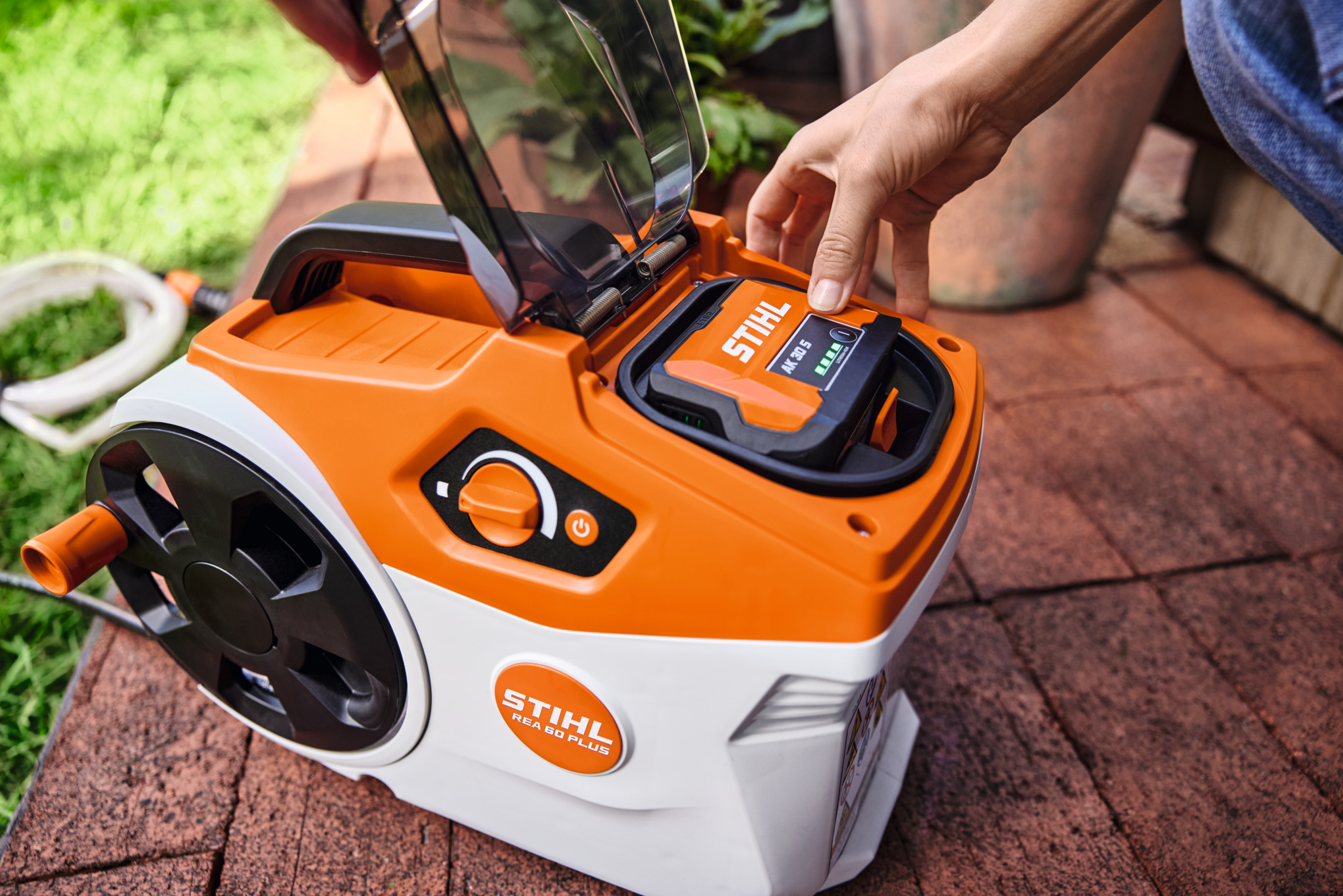 Nettoyeur haute pression sur batterie REA 60 PLUS