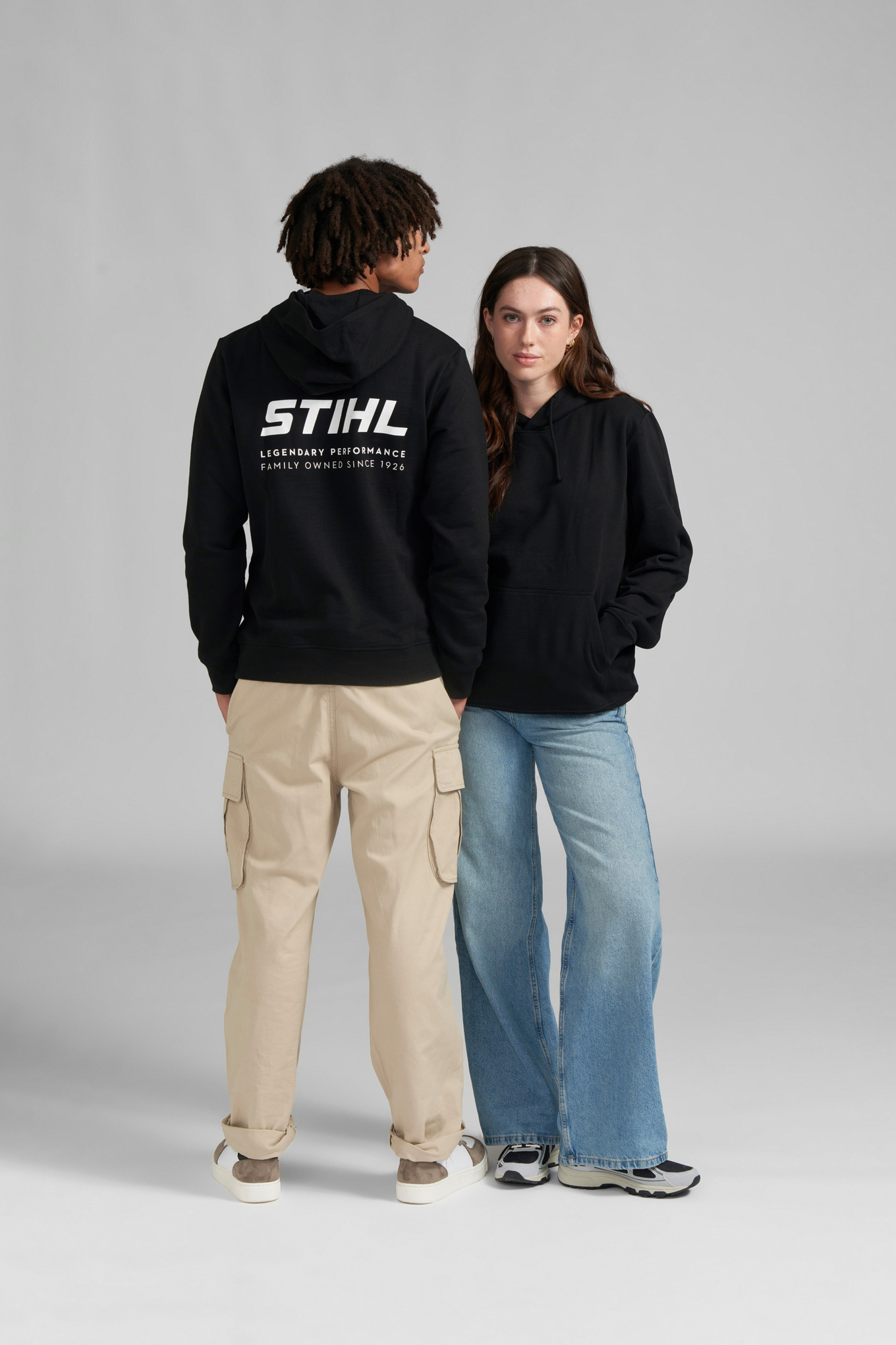 Sweat à capuche BACK LOGO Unisexe