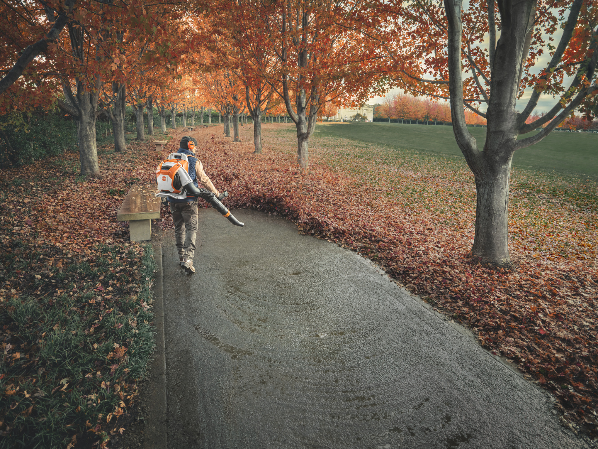 Souffleur à dos sur batterie BRA 600
