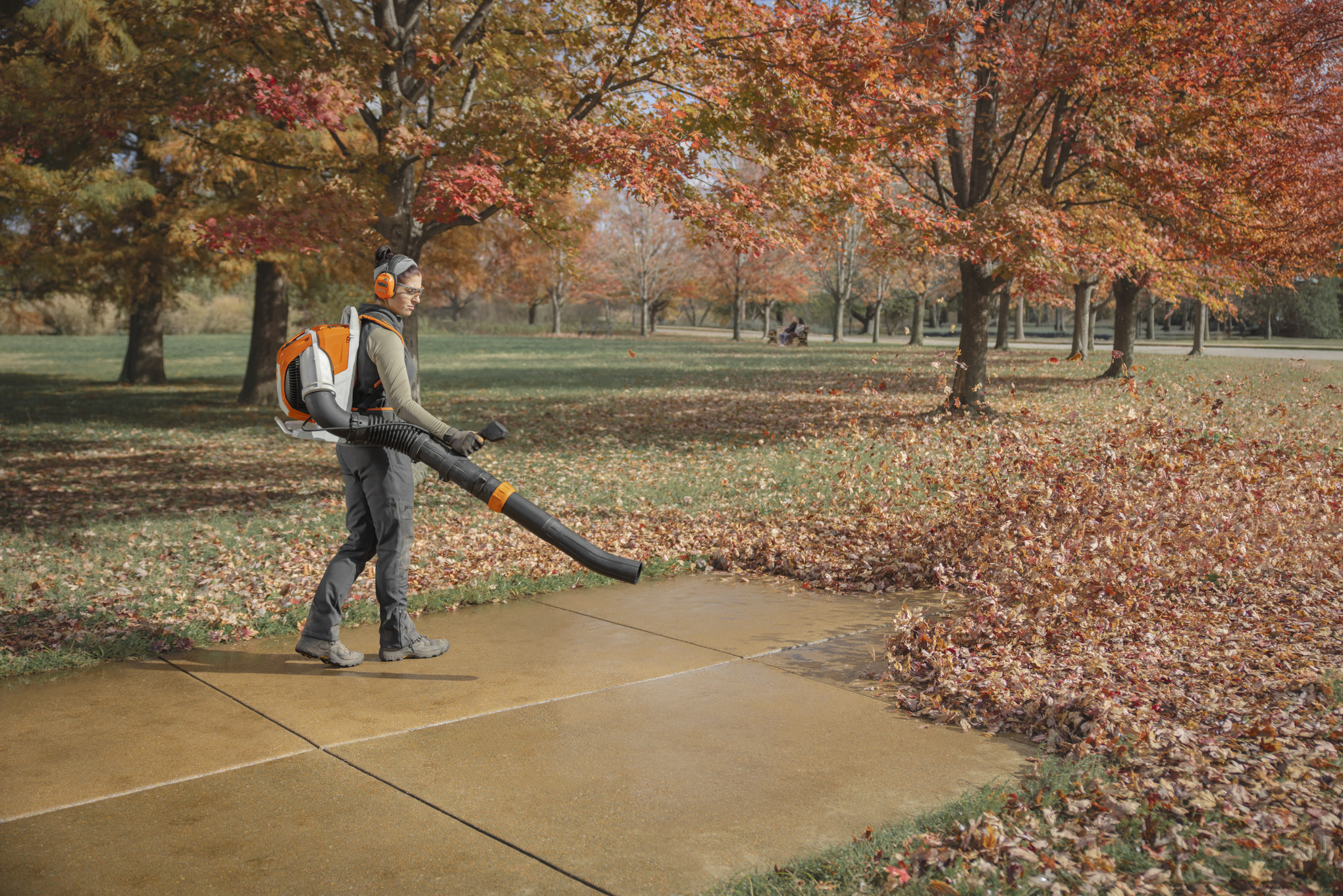 Souffleur à dos sur batterie BRA 600