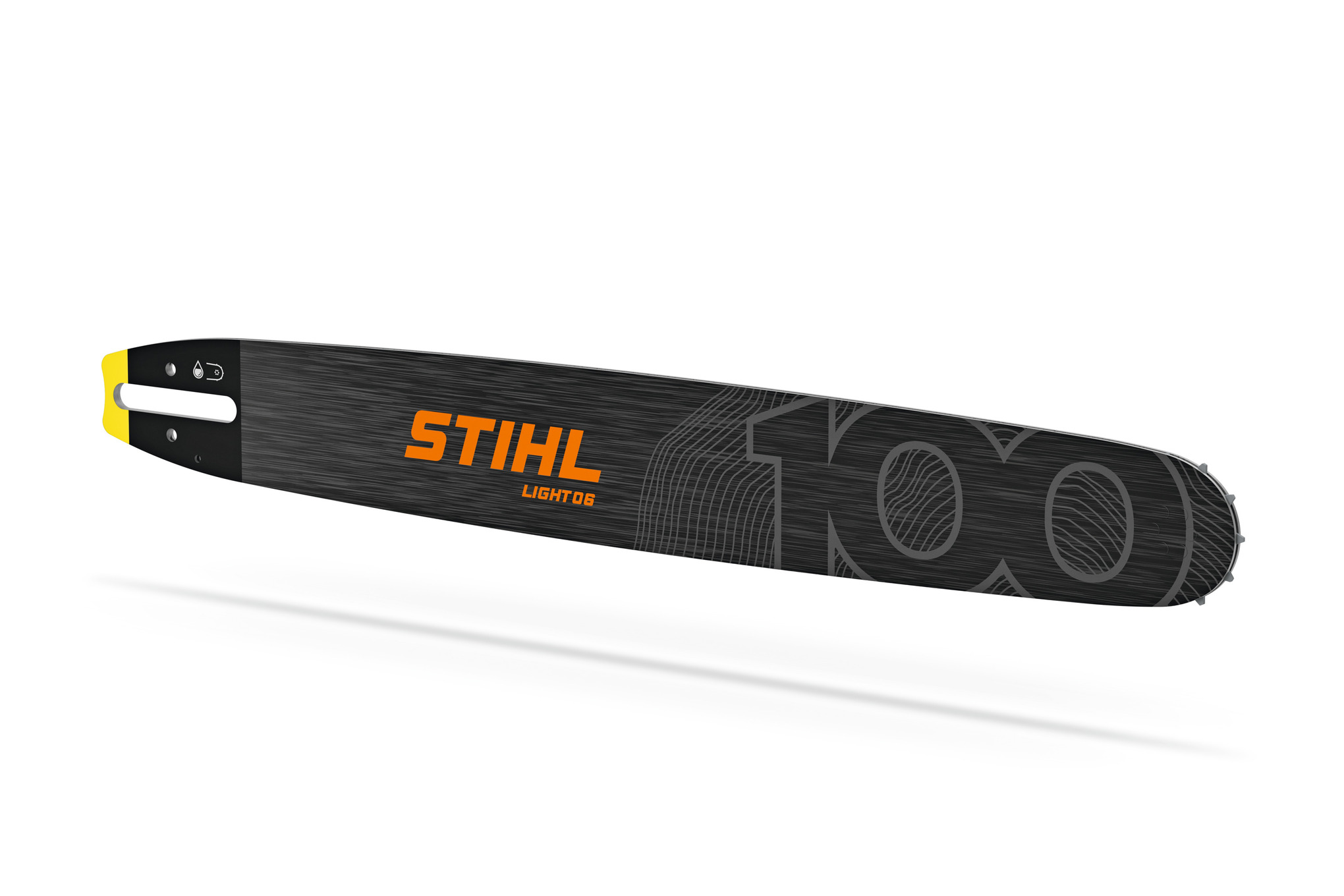 Guide-chaîne STIHL Light 06, 3/8", 1,6 mm – Édition spéciale 100e anniversaire de STIHL