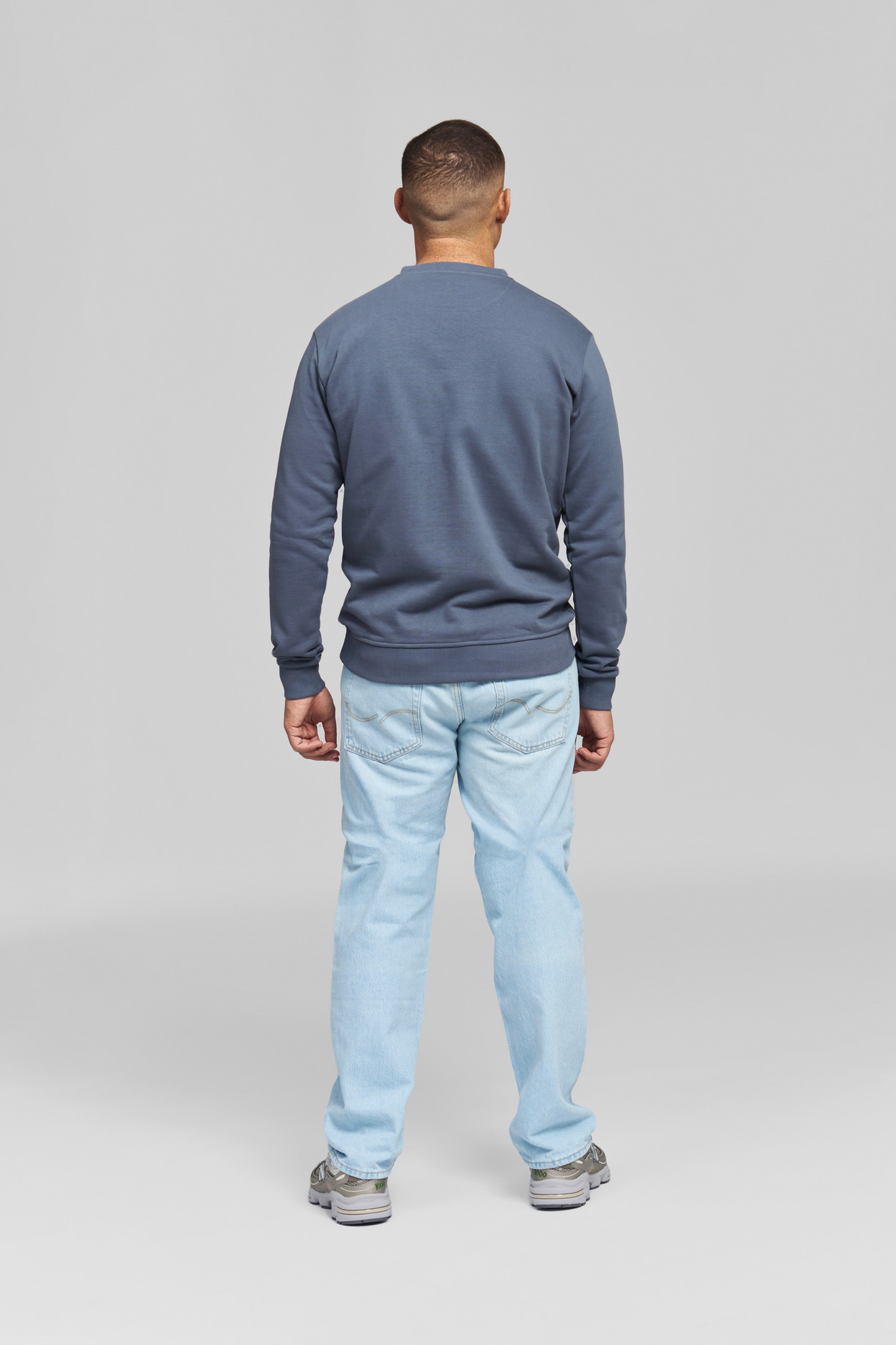 Sweatshirt LOGO CHEST BLUE