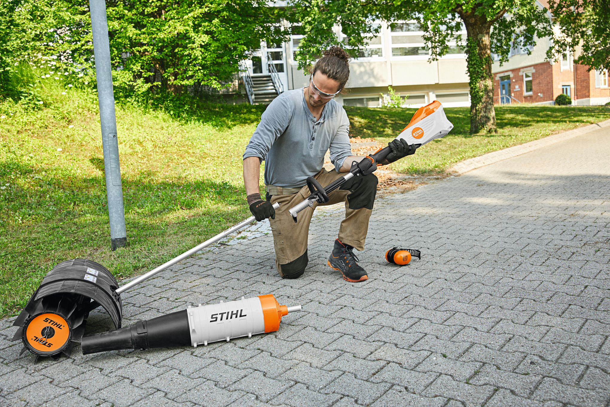 Moteur combi sur batterie STIHL KMA 135 R