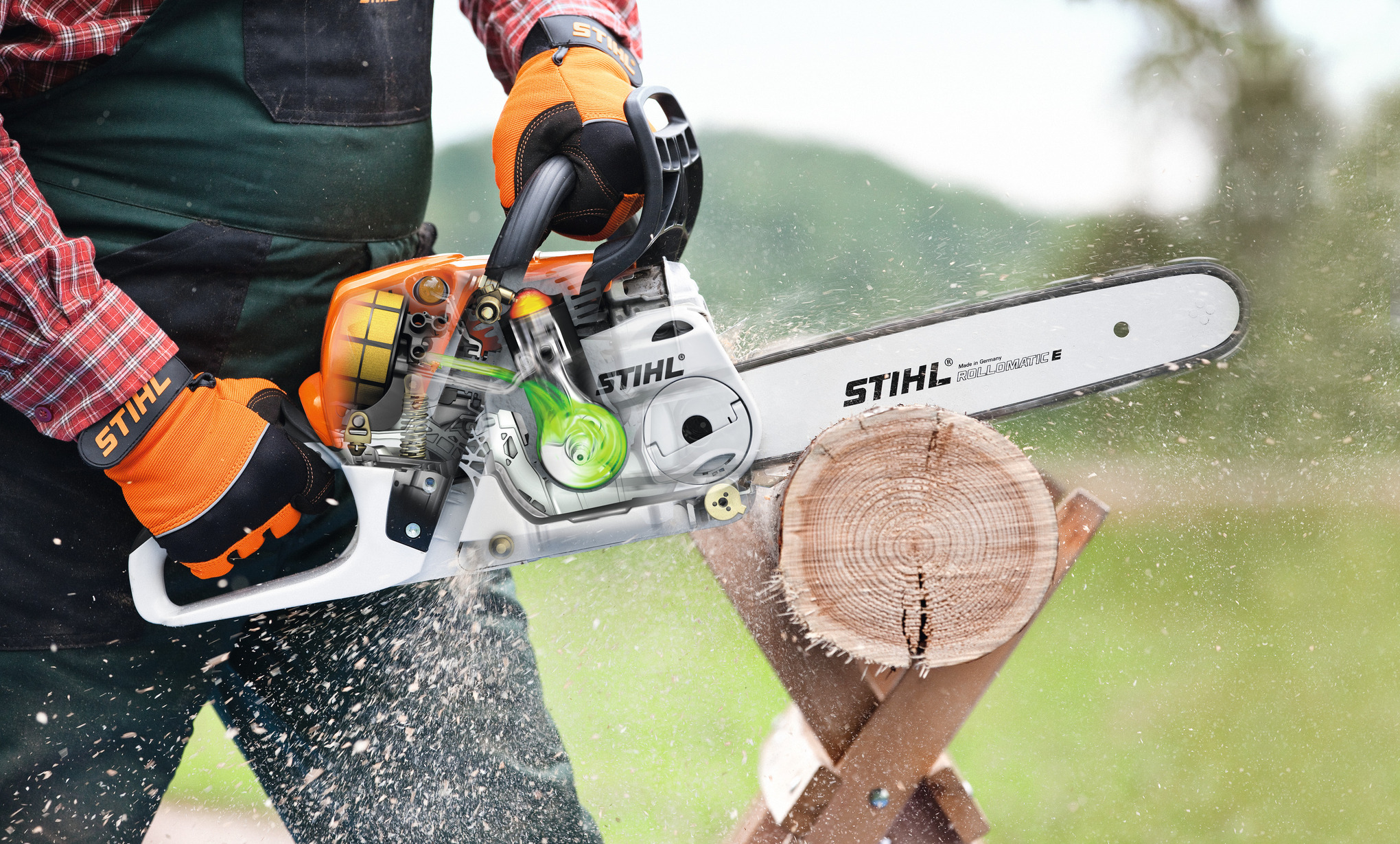 STIHL Tronçonneuse Professionnelle haute performance 070 MS 720