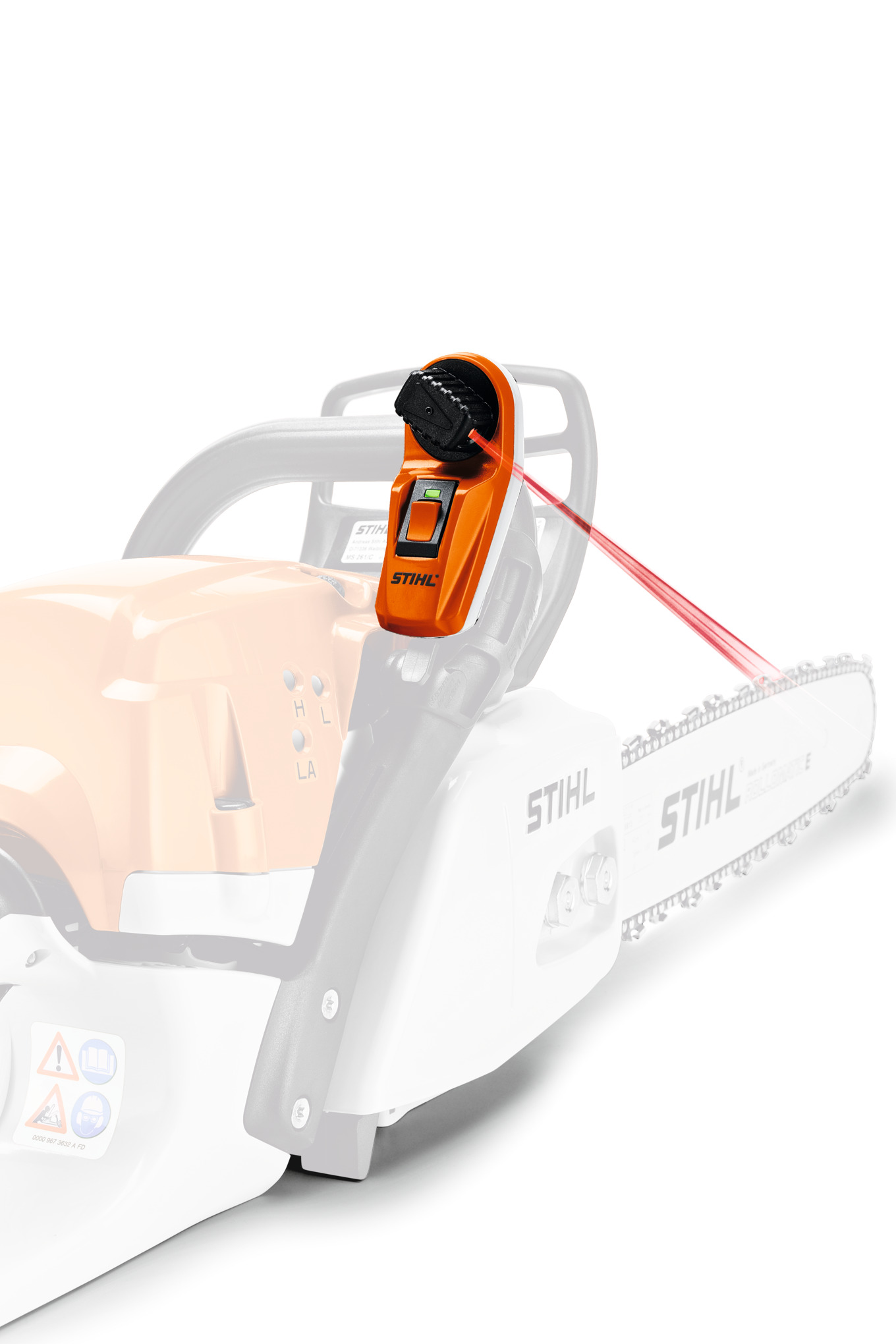 Support 1143 pour STIHL laser 2-en-1