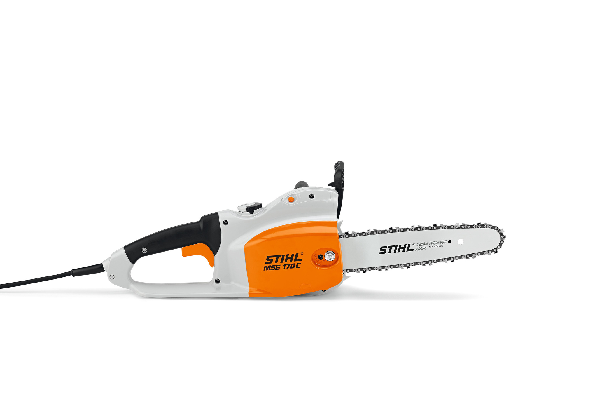 Tronçonneuse électrique MSE 170 STIHL - Mettre de l'huile de