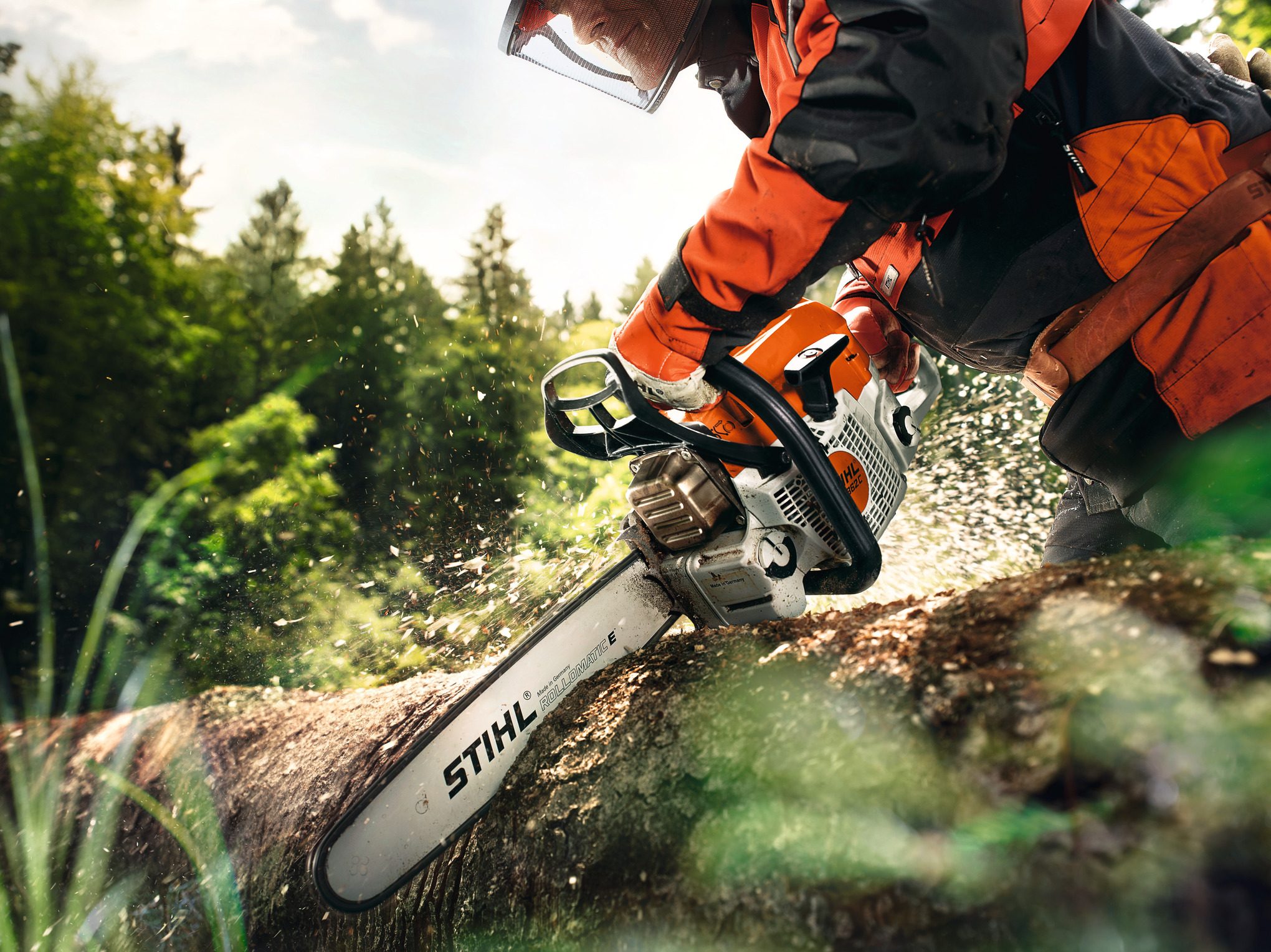 TRONCONNEUSE STIHL MS 201 C-M 35 CM LIGHT 3/8PM3