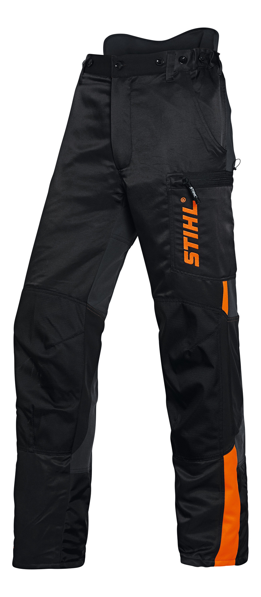 Pantalon DYNAMIC (classe 1), anthracite/orange