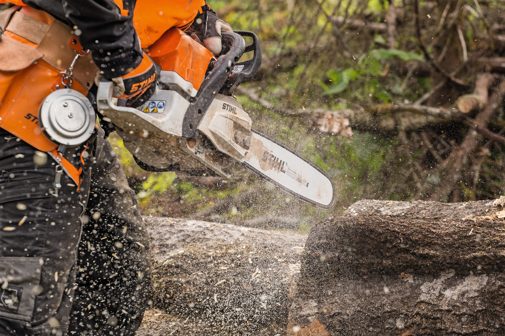 La tronçonneuse thermique professionnelle Stihl MS 500i : Notre