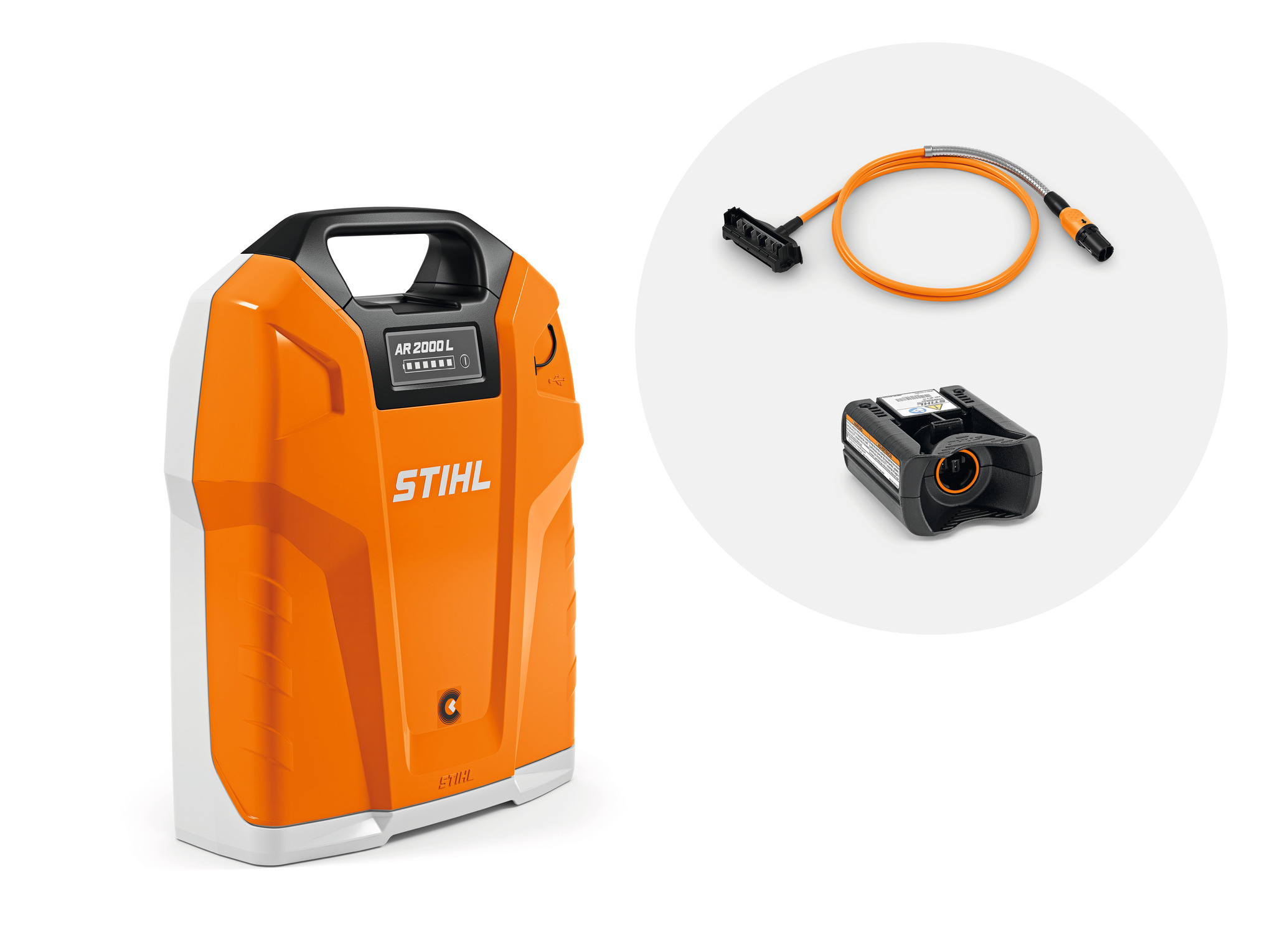 Set de batterie dorsale AR 2000 L