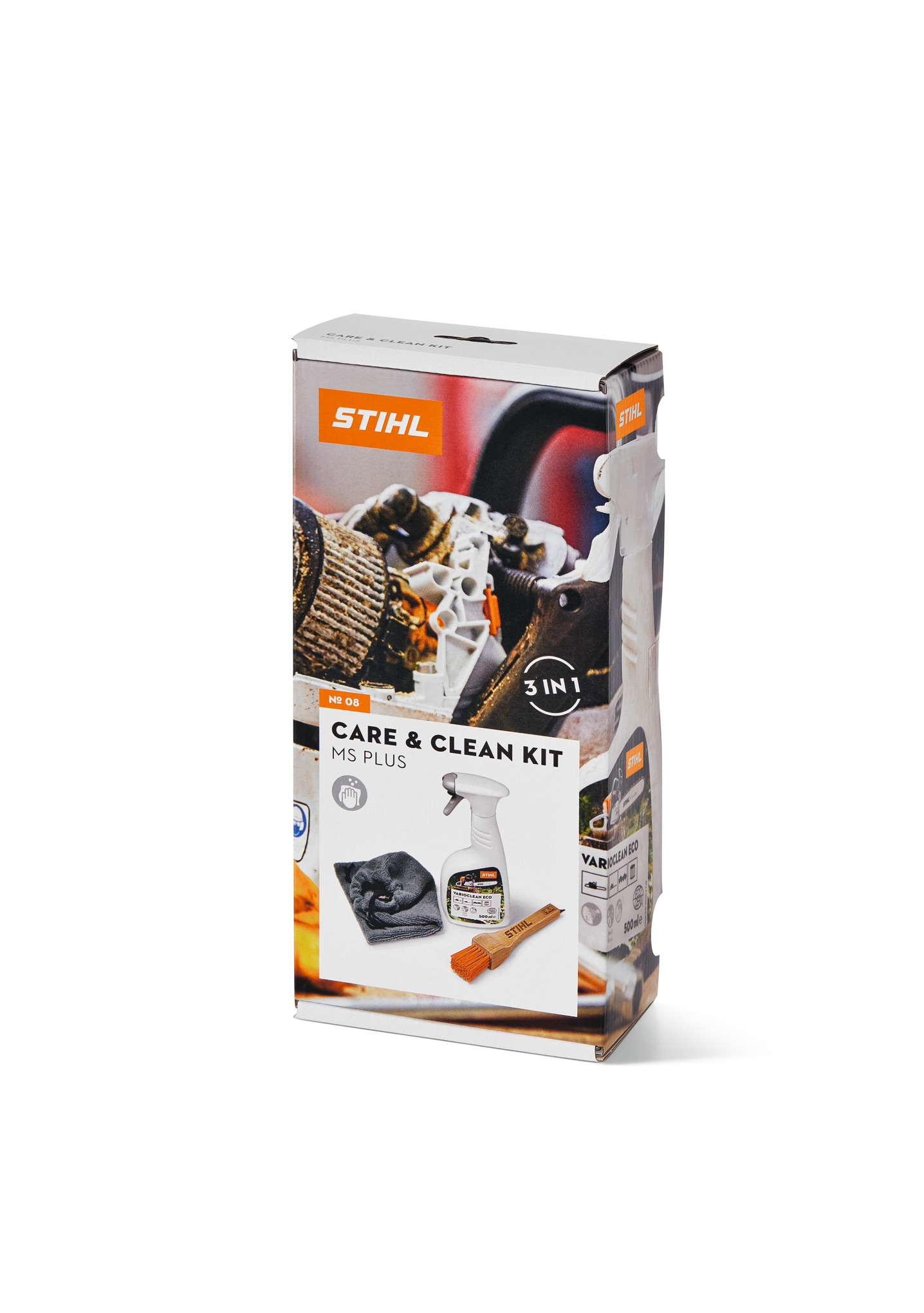 Kit de nettoyage Care & Clean Kit MS Plus – kit avantage