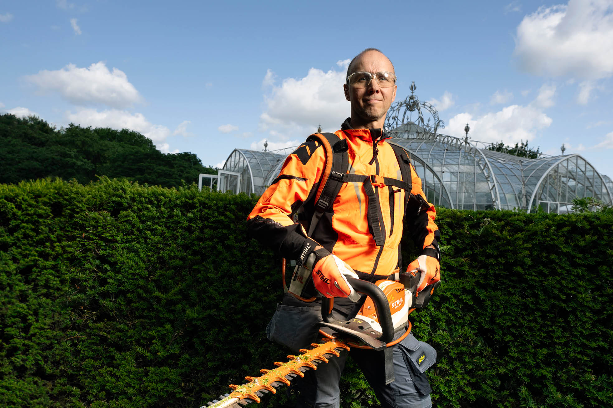 Maarten, Bart et Jeroen sont jardiniers et travaillent corps et âme pour préserver la magie du Jardin botanique de Meise.