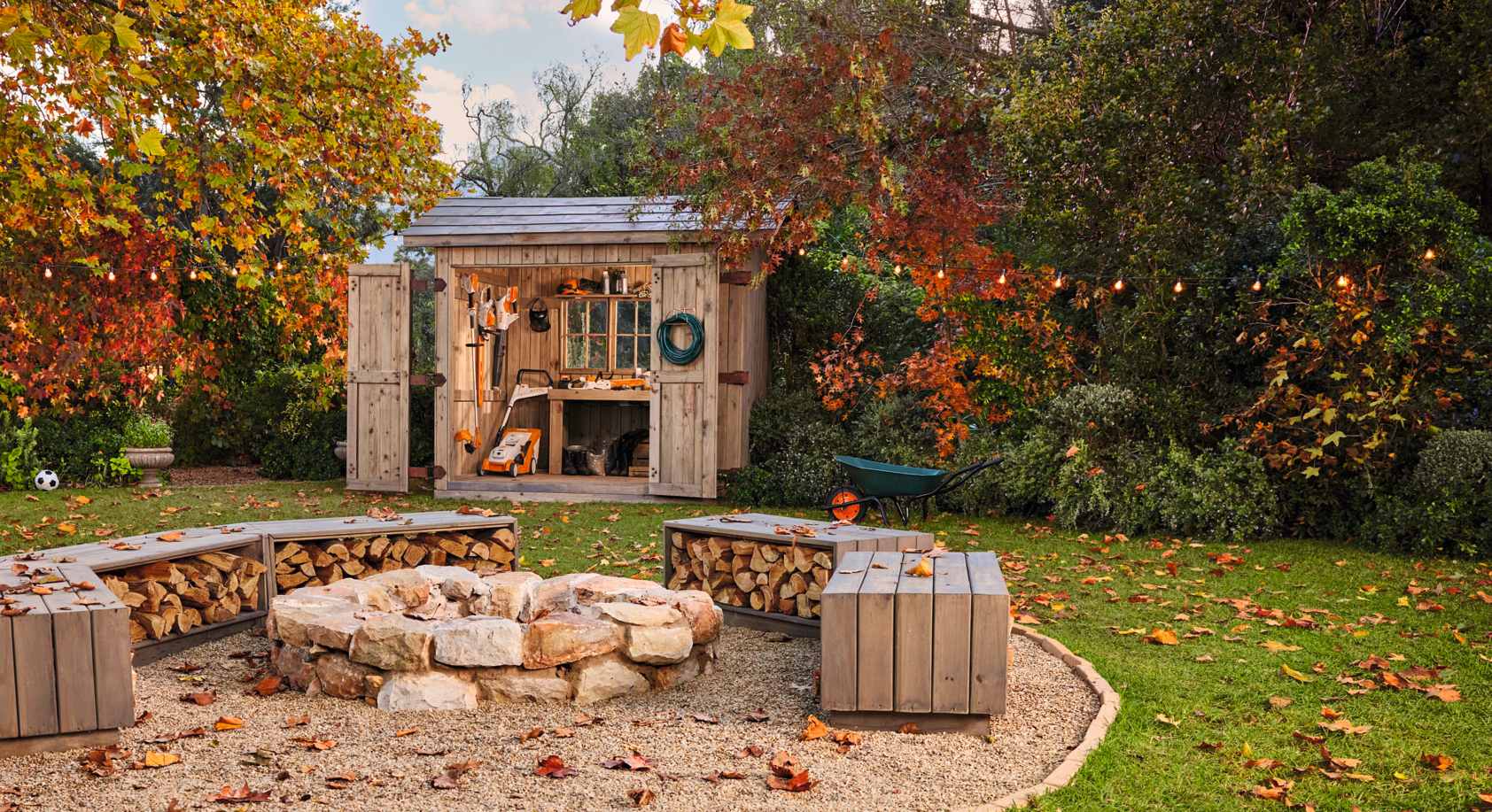 Entretien du jardin en automne