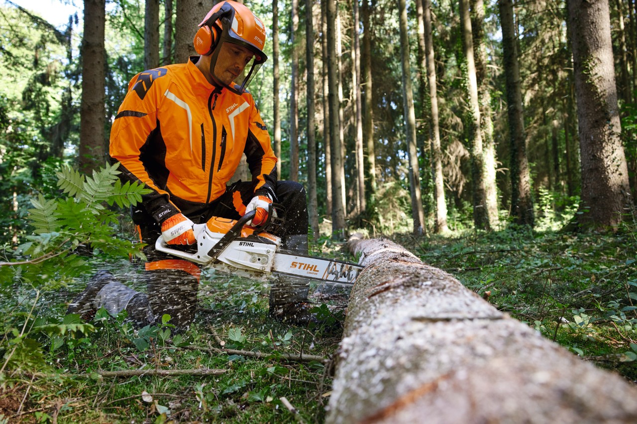 STIHL MSA300 im Einsatz