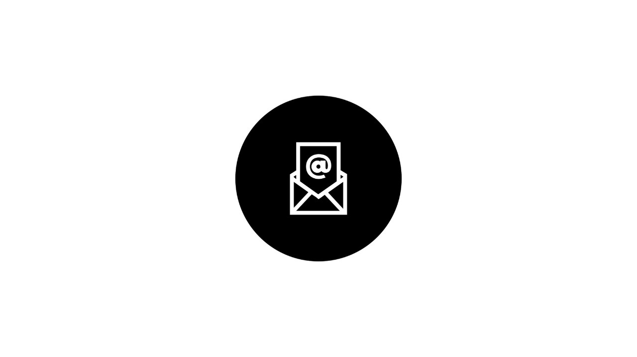 Icône lettre