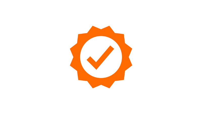 icône orange pour les nouveaux équipements